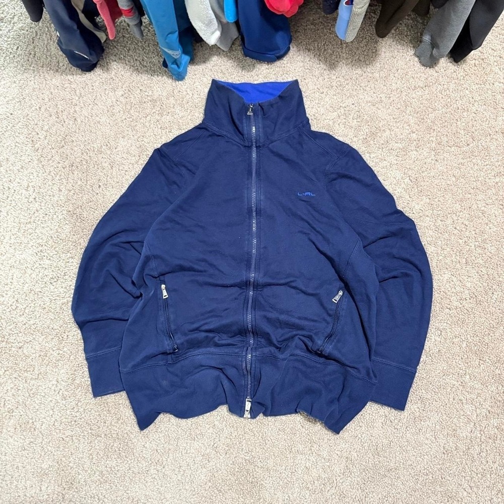 Lauren Active Ralph Lauren Navy Full Zip Sweatshirt XL
